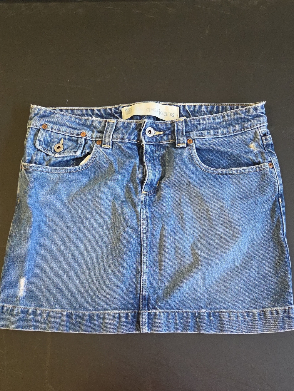 Women's Blue Denim Mini Skirt